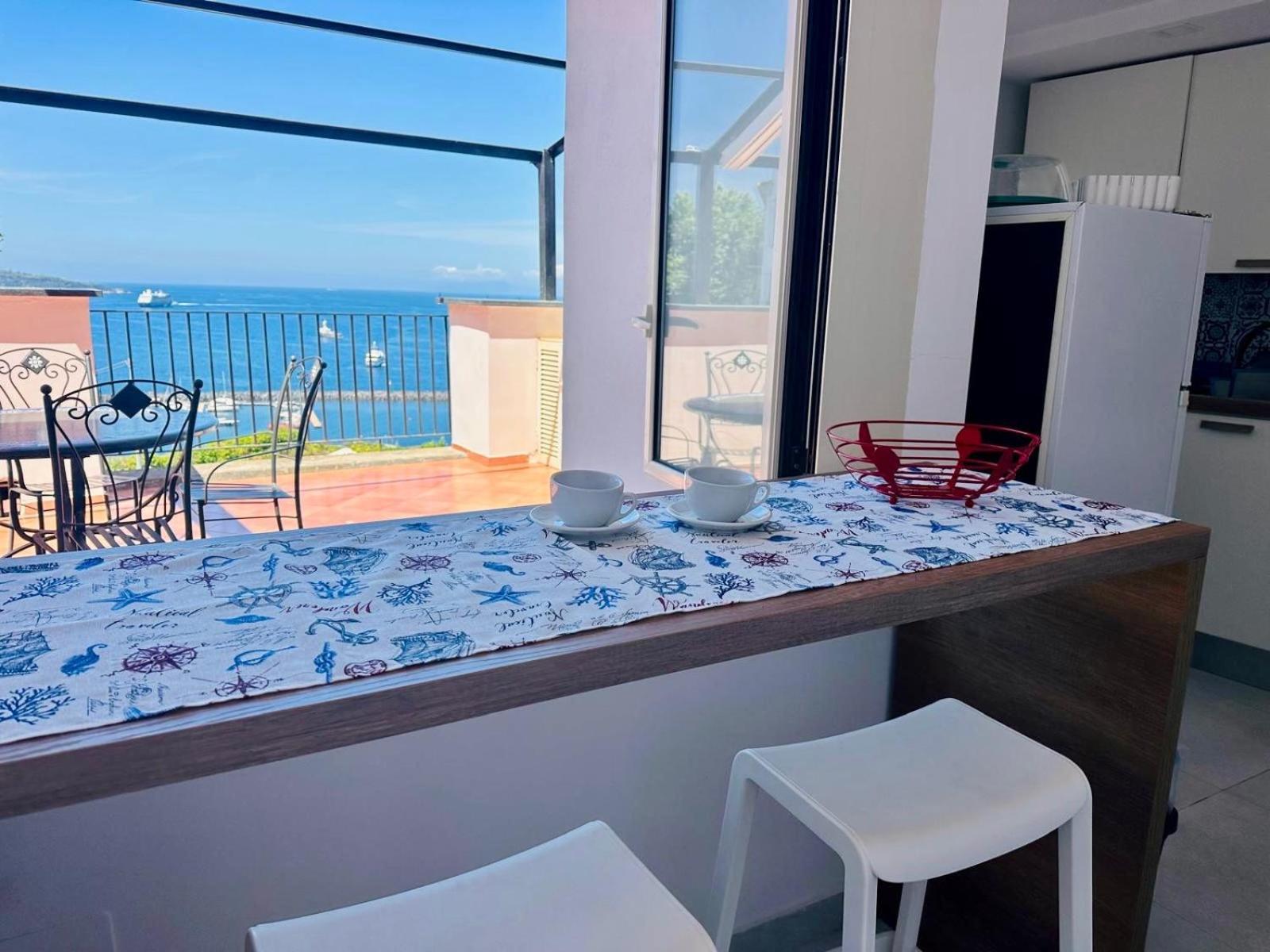 Coral Blue Apartment Piano di Sorrento Zewnętrze zdjęcie